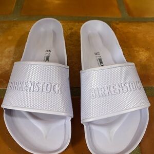 Birkenstock Lilac Slide Sandals